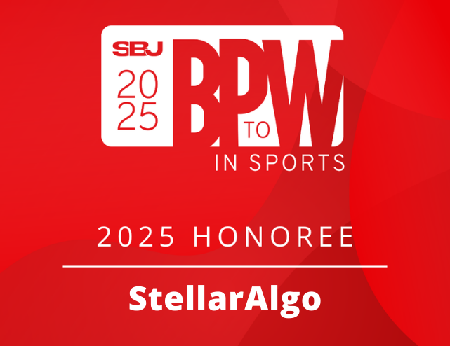 StellarAlgo Awarded SBJ’s Best Places to Work in Sports 2025